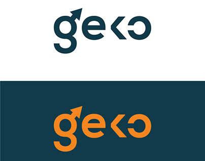 geko wordmark logo design