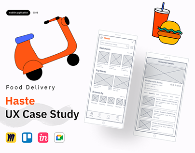 Food Delivery App - UX Case Study