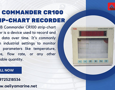 ABB COMMANDER CR100 STRIP-CHART RECORDER