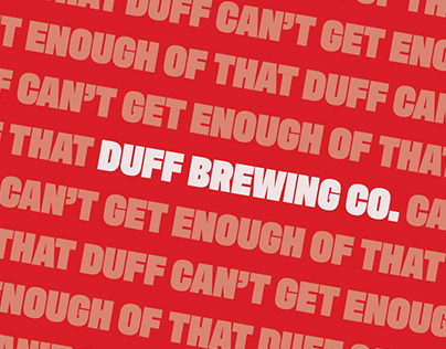 Rebranding: Duff Beer