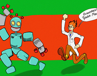 Mad doctor & android