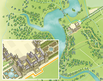Blenheim Palace Interactive Google Map Skin