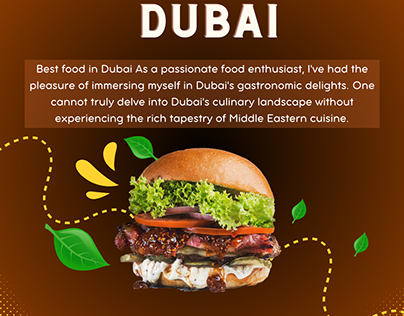 Best food in Dubai