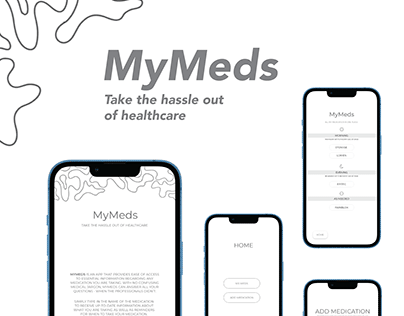 MyMeds- human centered design app