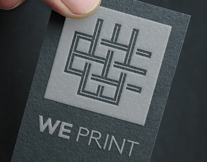 We Print | Logo & Identity Design
