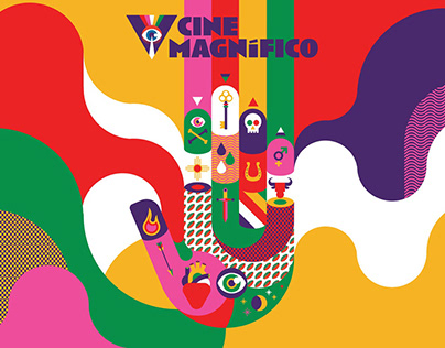 Cine Magnífico Festival Branding