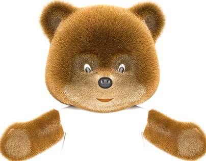 Teddy Bear with fur