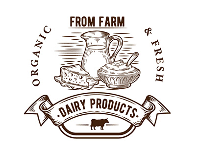 Dairy Products Business Logo