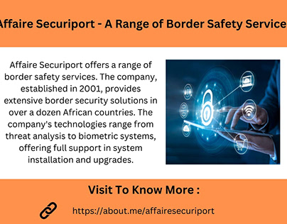 Affaire Securiport - A Range of Border Safety Services