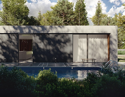 House in forest | Full CGI |