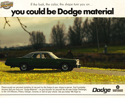 70s car adverts with diecast