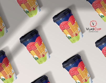 VlasCup coffee packaging for Karazin University