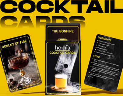 Homia Cocktail Cards