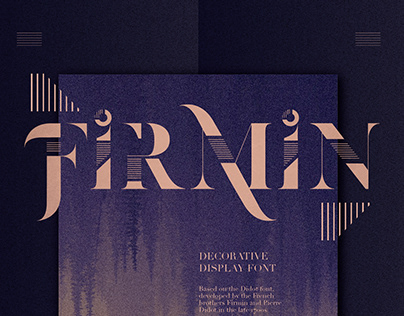 Firmin - Decorative Font