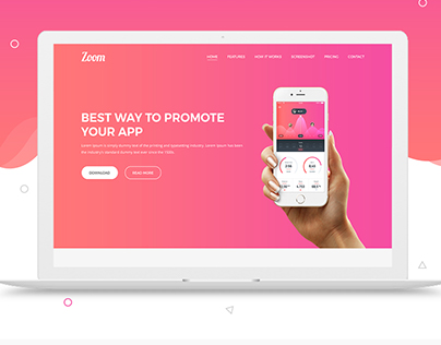 Zoom App Landing Page