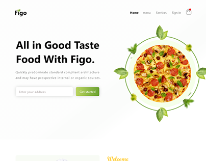 Web Design, Figo Restaurant