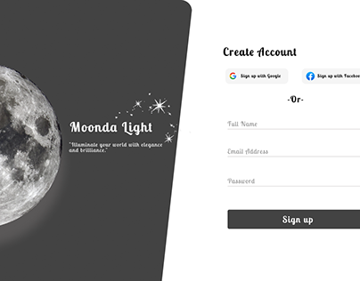 Moonda light website