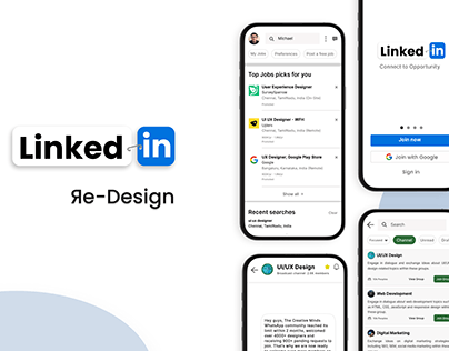 Linkedin-ReDesign with Enhanced Features
