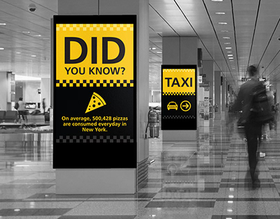 Taxi Signage NYC Airport