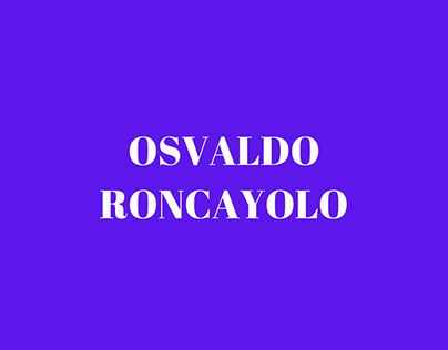 Osvaldo Roncayolo