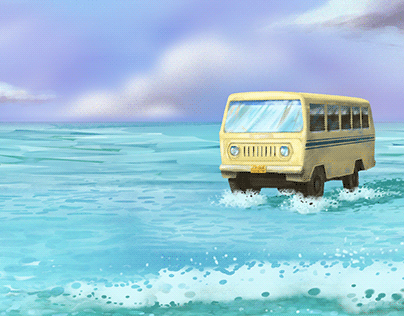 Incredible India | where BUS runs on Water