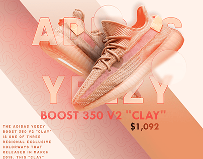Adidas Yezzy Boost 350 Poster