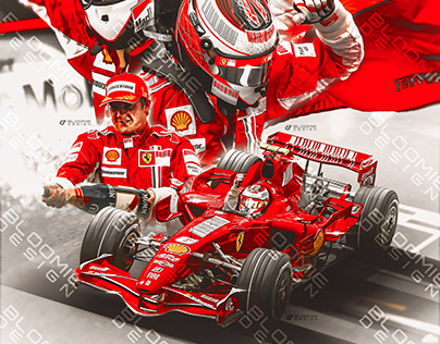Kimi Räikkönen Championship Season Poster