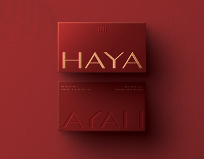 Haya Coffee Brand Identity