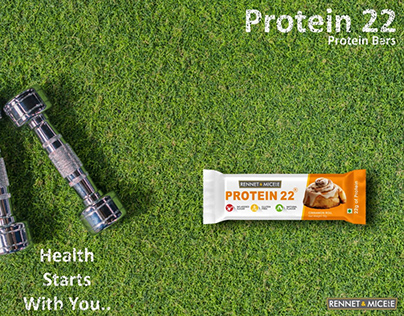 Protein 22 Protein bars Rennet & Micelle Foods pvt ltd