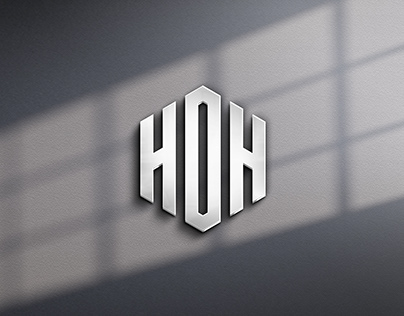 HOH Monogram Logo mark, Letter Logo