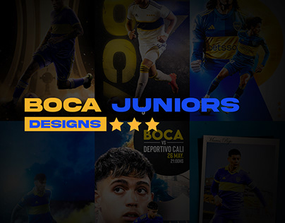 Boca jrs. Designs