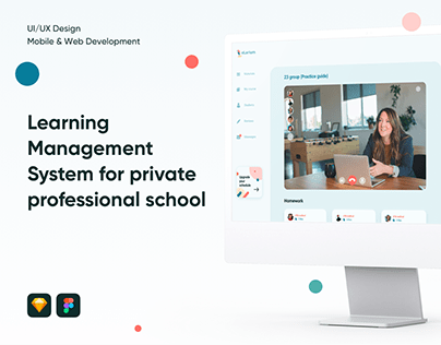 Learning Management System for professional school