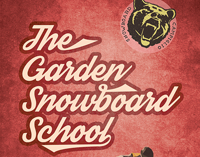 The garden snowboard school