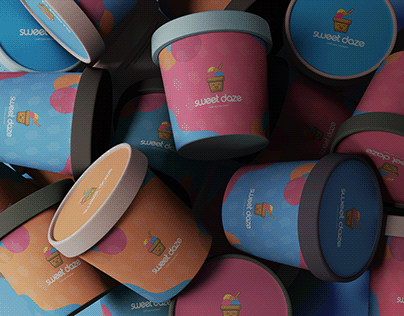 Sweet Daze - Ice Cream Branding Concept