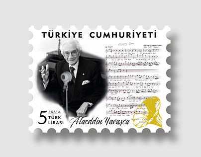 Alaeddin Yavaşça I Commemorative Stamp & FDC I 2022