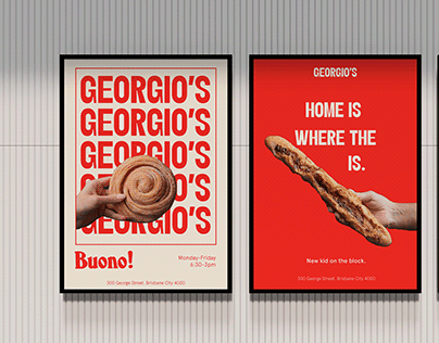 Georgios ~ Poster branding