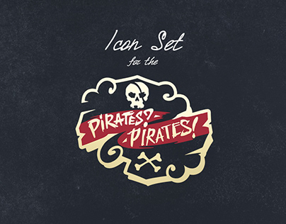 Icon Set for the "Pirates? Pirates!" game