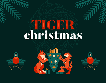 Tiger Christmas (collection of patterns)