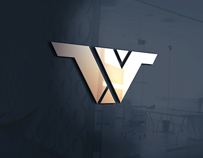'WV' 3D Logo Design
