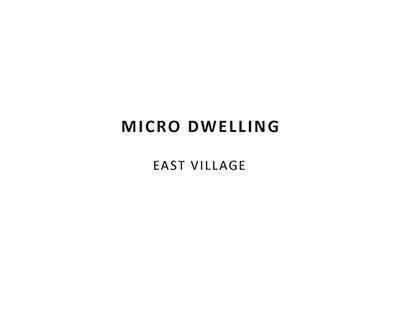 Micro Dwelling