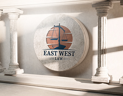East West Law Logo Redesign and Re-branding