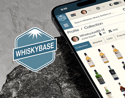 Project thumbnail - Whiskybase.com Redesign