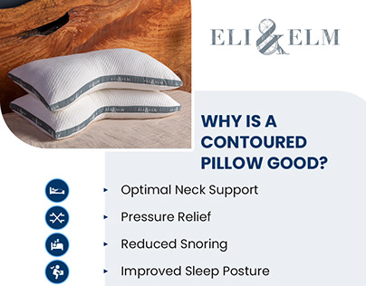 Transform Your Bed with Eli & Elm's Contoured Pillow
