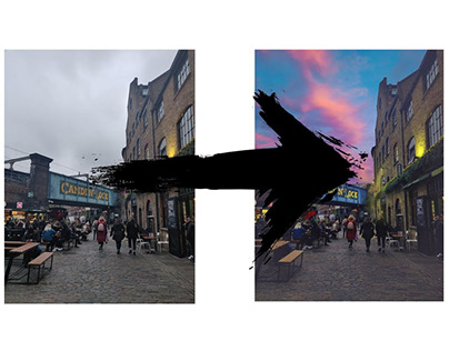 Camden Market Fast Edit (Photoshop Tutorial)