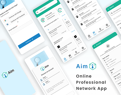 Professional Network App (Aim)