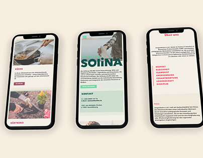 Fondation Solina Website