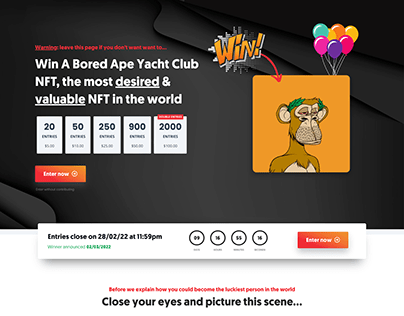 Bored Ape Yacht Club NFT Giveaway