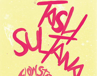 Tash Sultana - Calligraphy Poster