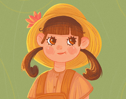 ILLUSTRATION PROCESS | GIRL AND THE CHICKS