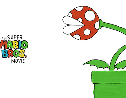 Animação Planta Piranha Super Mario